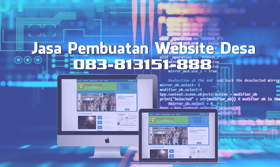 Jasa Pembuatan Website Desa dan Kelurahan Mufasya Media Web Developer